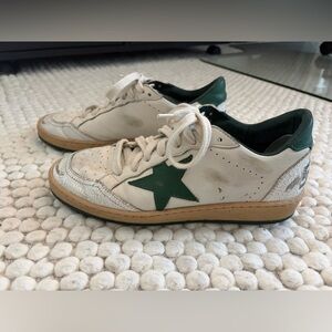 Golden Goose Ballstar Ball Star sneakers Green white 37